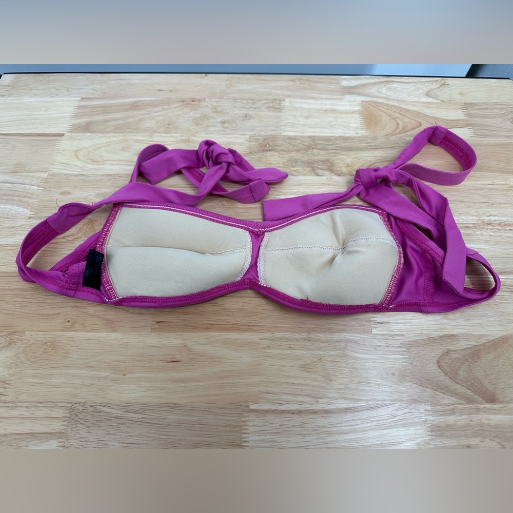 Women's Pink Swim Top - Picture 3 of 4
